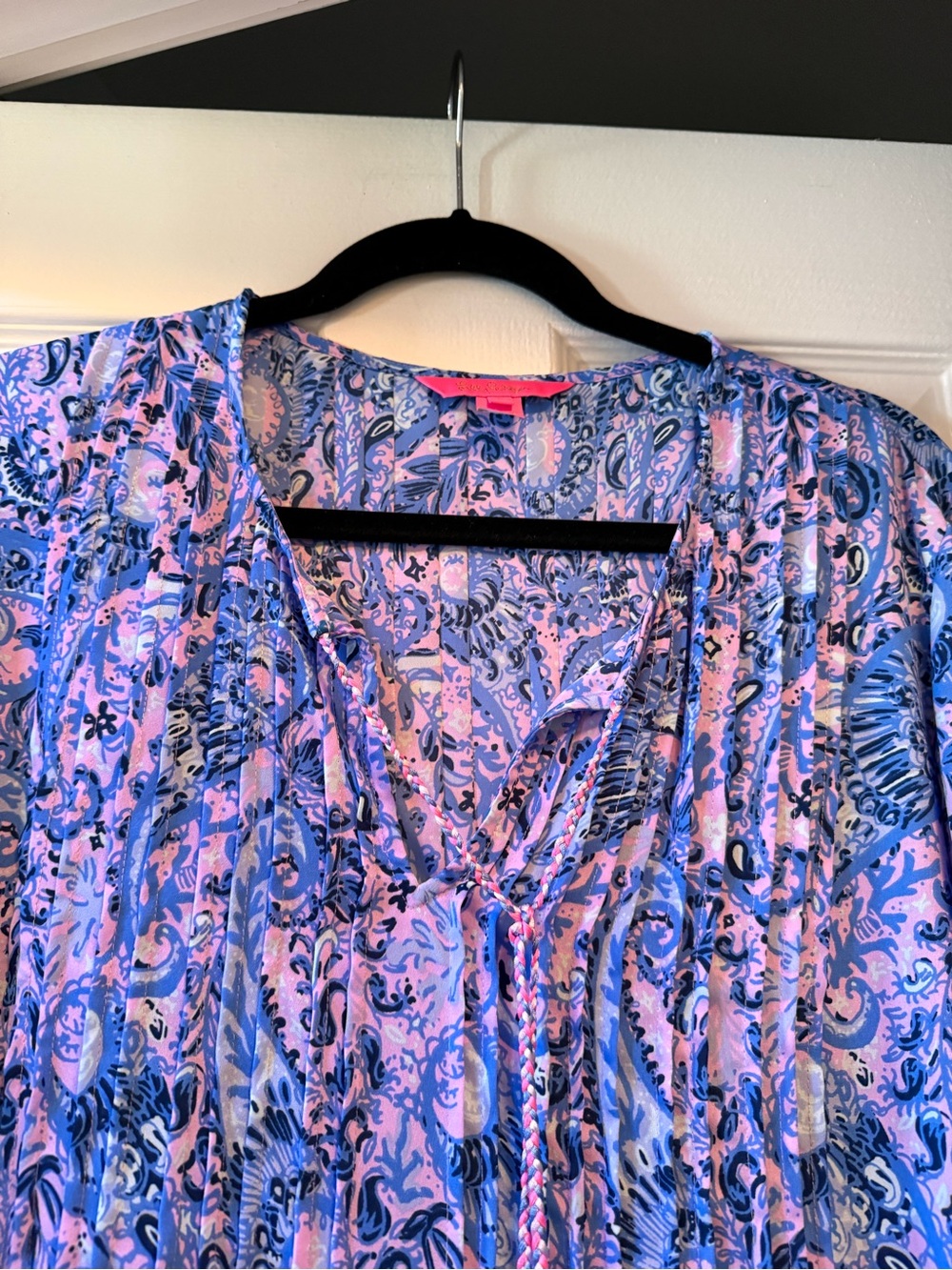 LILLY PULITZER Marilina Tunic-Size XL - Picture 4 of 10